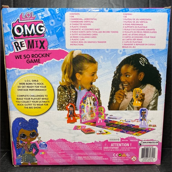 LOL Surprise OMG Remix We So Rockin’ Game Brand New Sealed Box - Picture 3 of 10